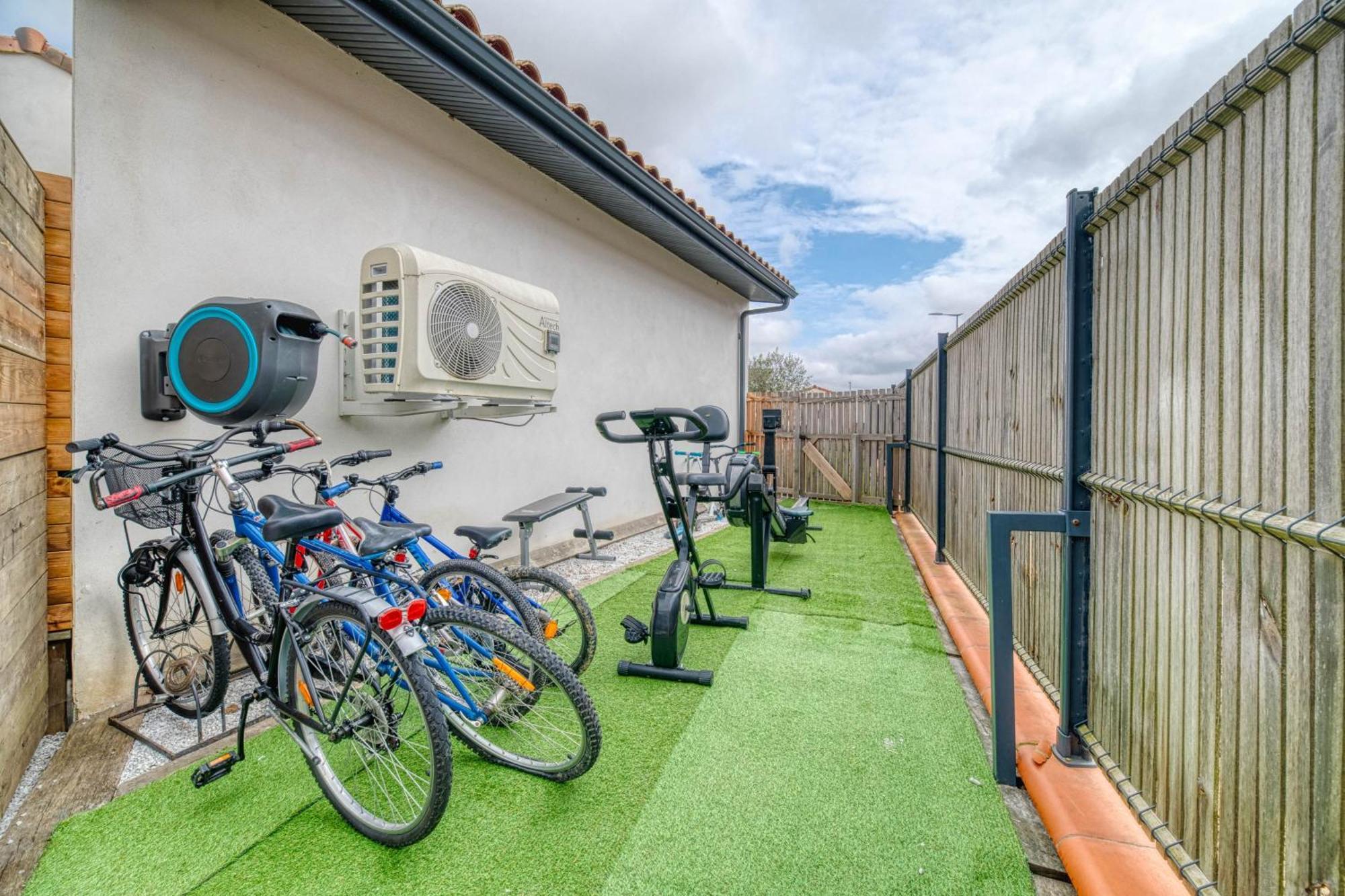 La Gragnaguaise - Maison Climatisee Avec Piscine Gragnague Exterior foto